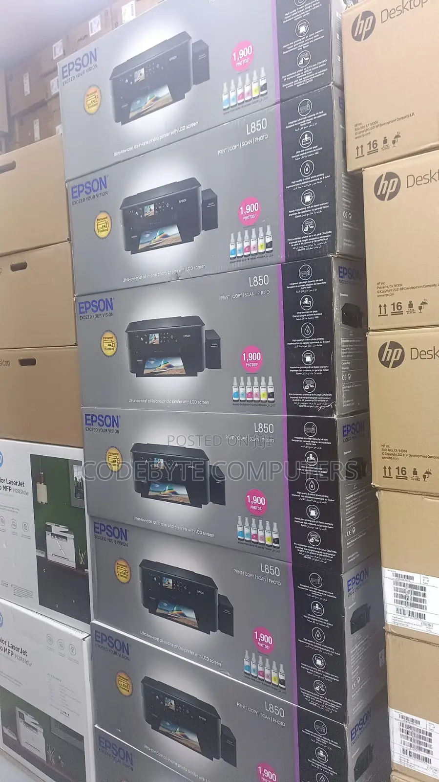 Epson L850 3-in-1 Printer Epson L850 Photo Printer