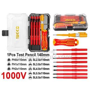 INGCO Insulated Screwdrivers Set 10pcs Interchangeable Set - thumbnail 2