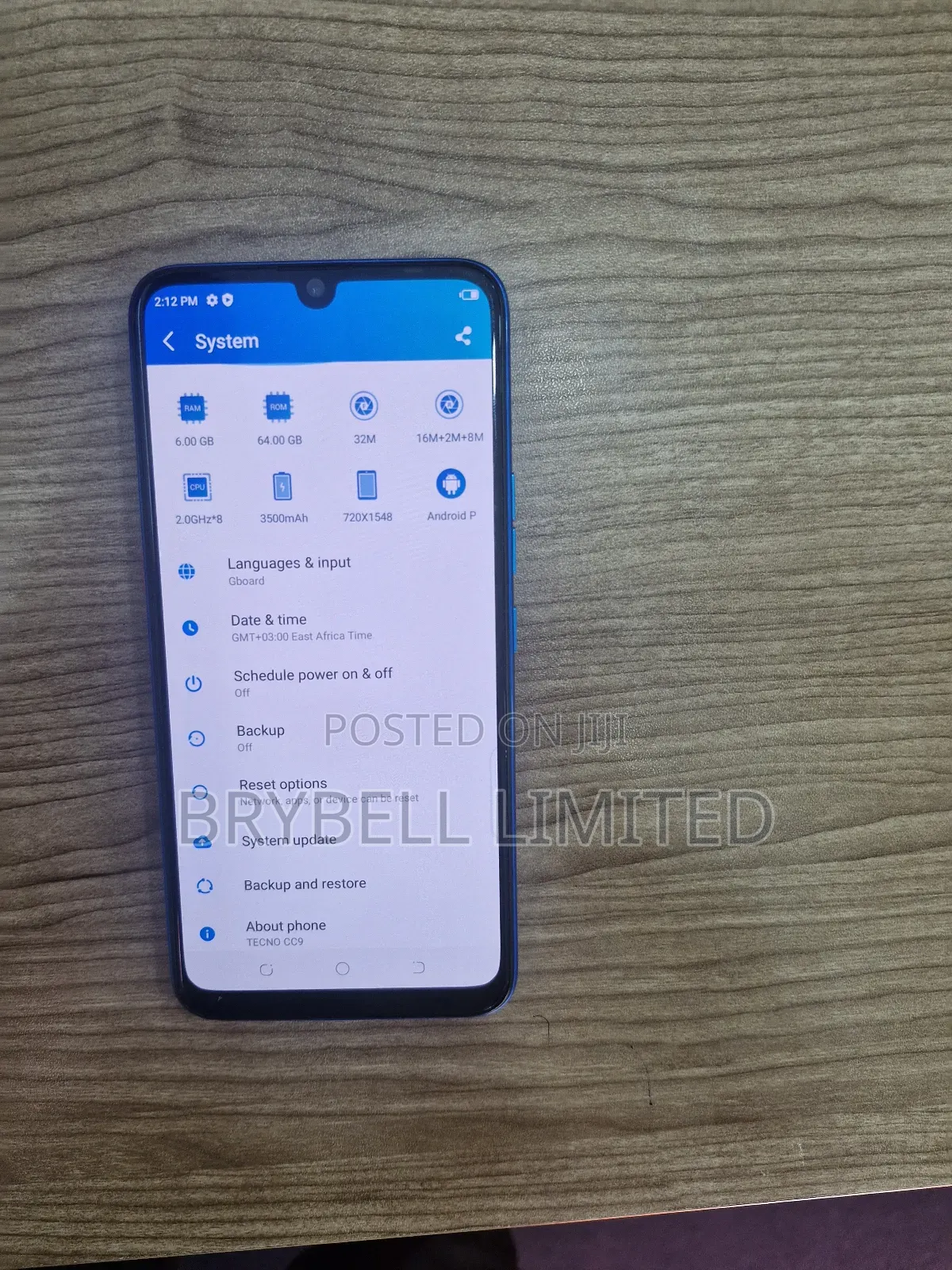 Tecno Camon 12 Pro 64 GB Blue