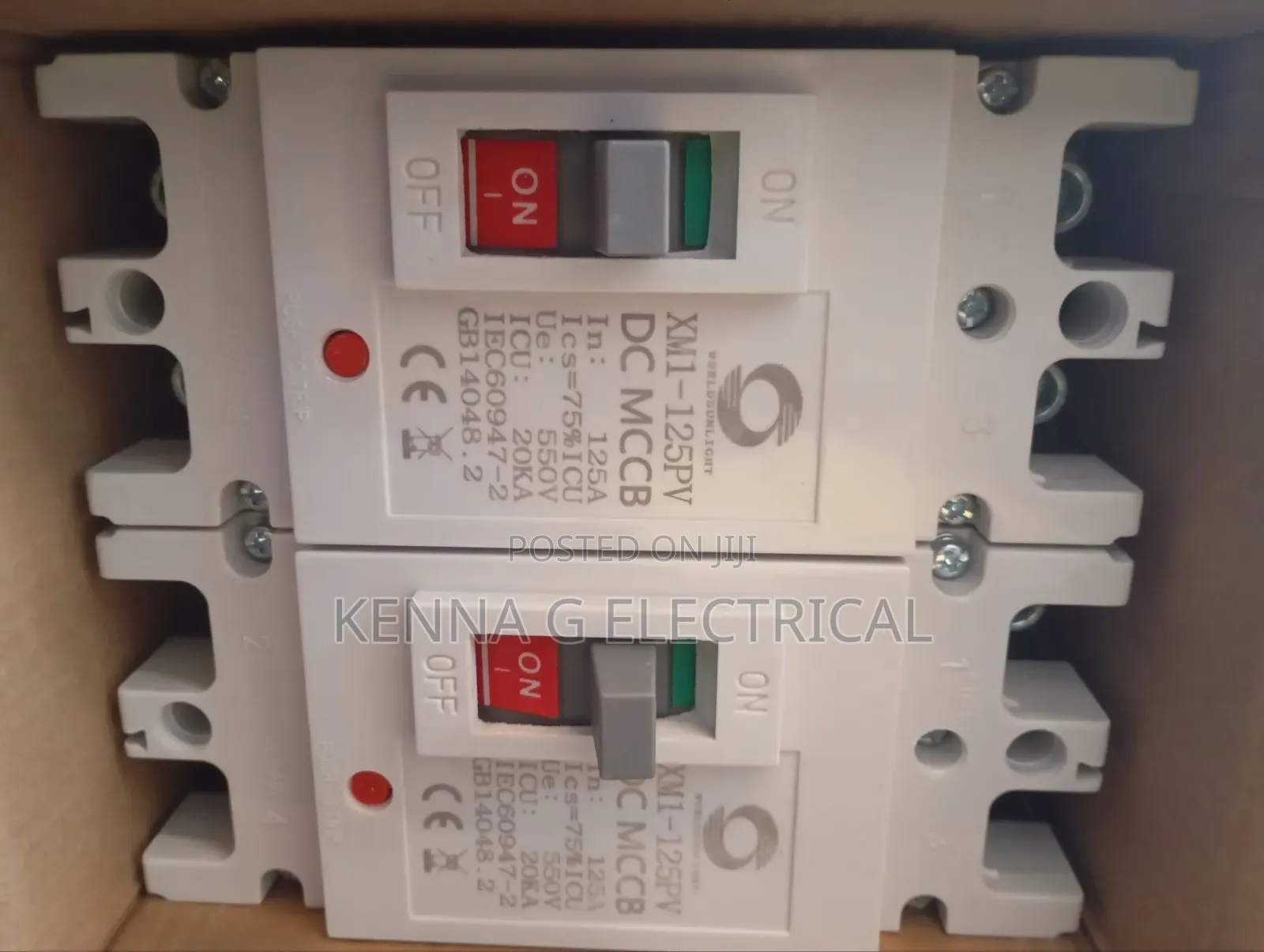 2P Molded Case Circuit Breaker 125A
