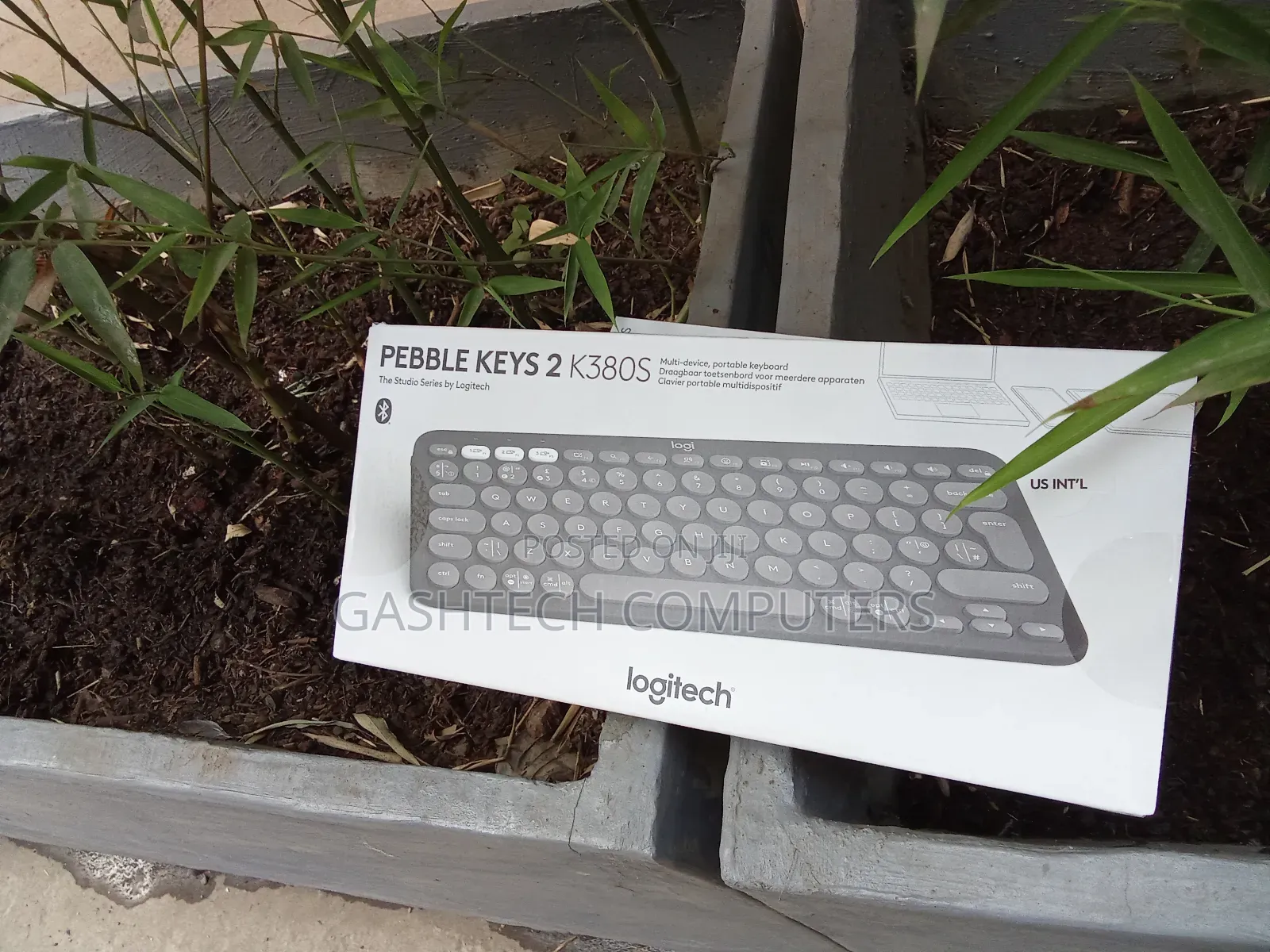 Brand New Logitech K 380S Pebble Keys 2 Keyboard