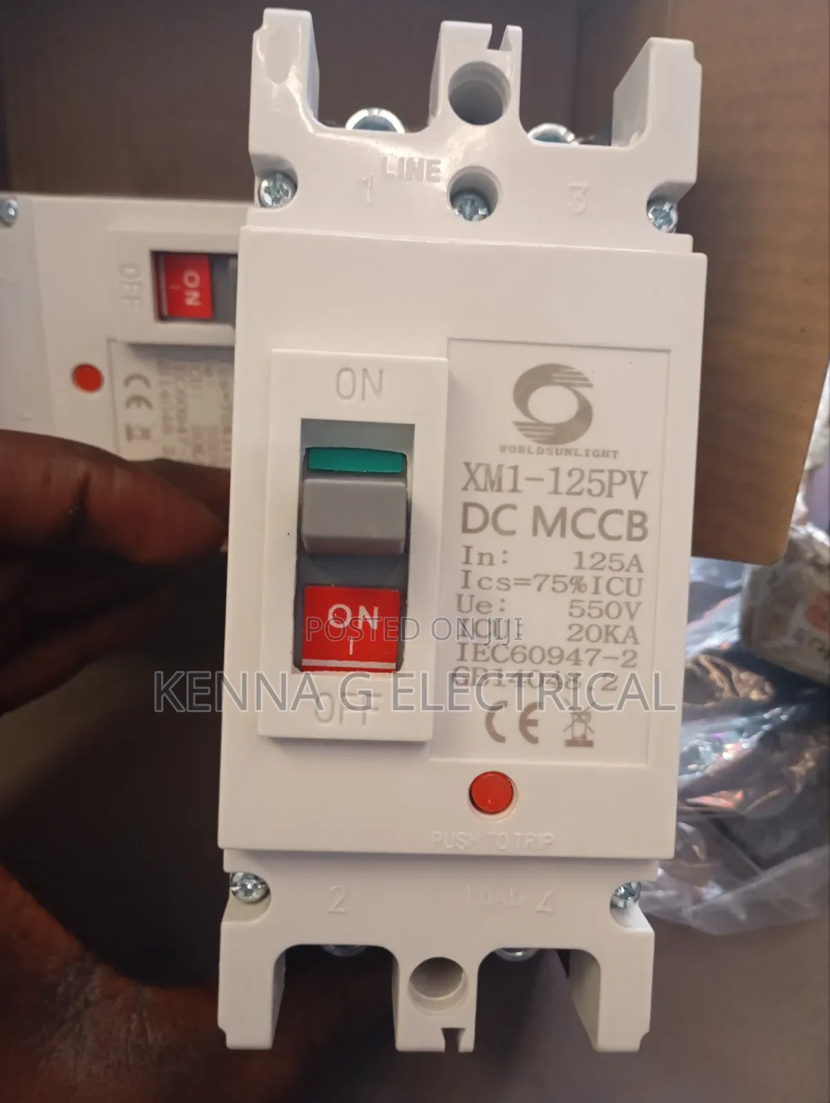 125A Molded Case Circuit Breaker McCb