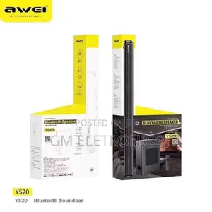 Awei Y520 Wireless Bluetooth Soundbar With Subwoofer-remote