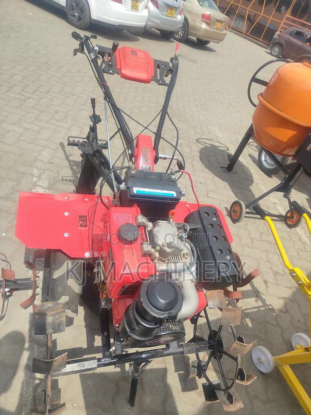 Slightly Used Affordable Power Tiller 16hp Air Cooled Engine - main view