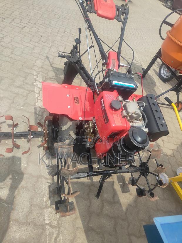 Slightly Used Affordable Power Tiller 16hp Air Cooled Engine - thumbnail 2
