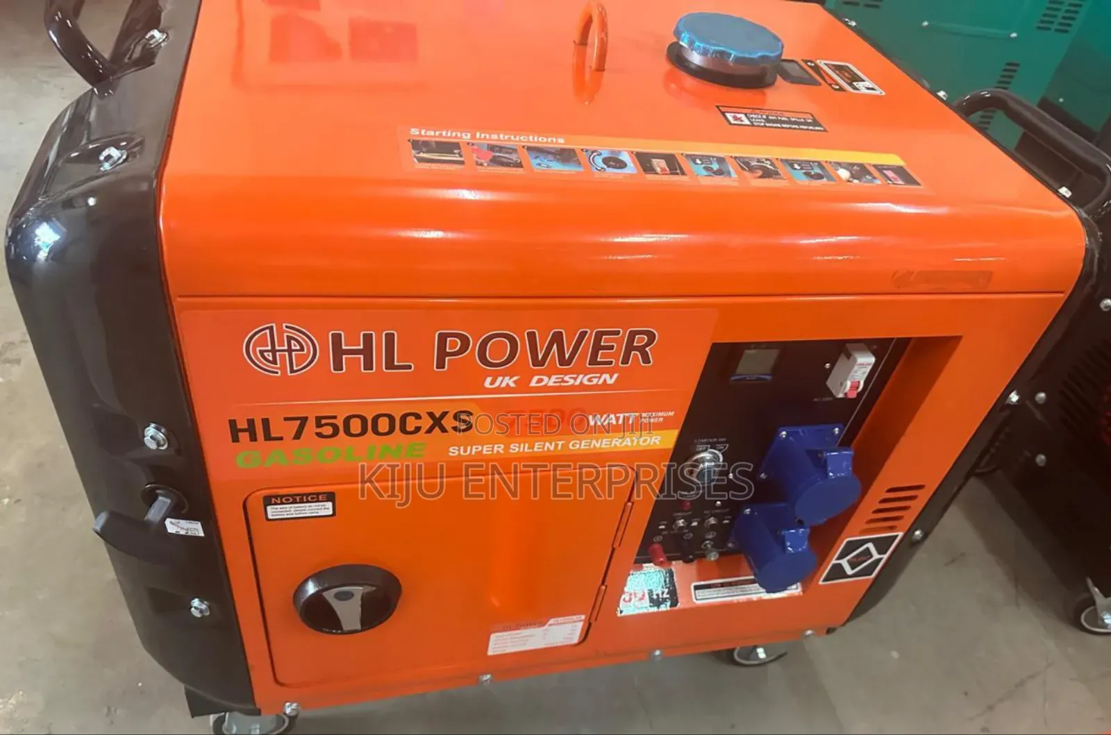 Hl Power Generator 7.5kva Petrol