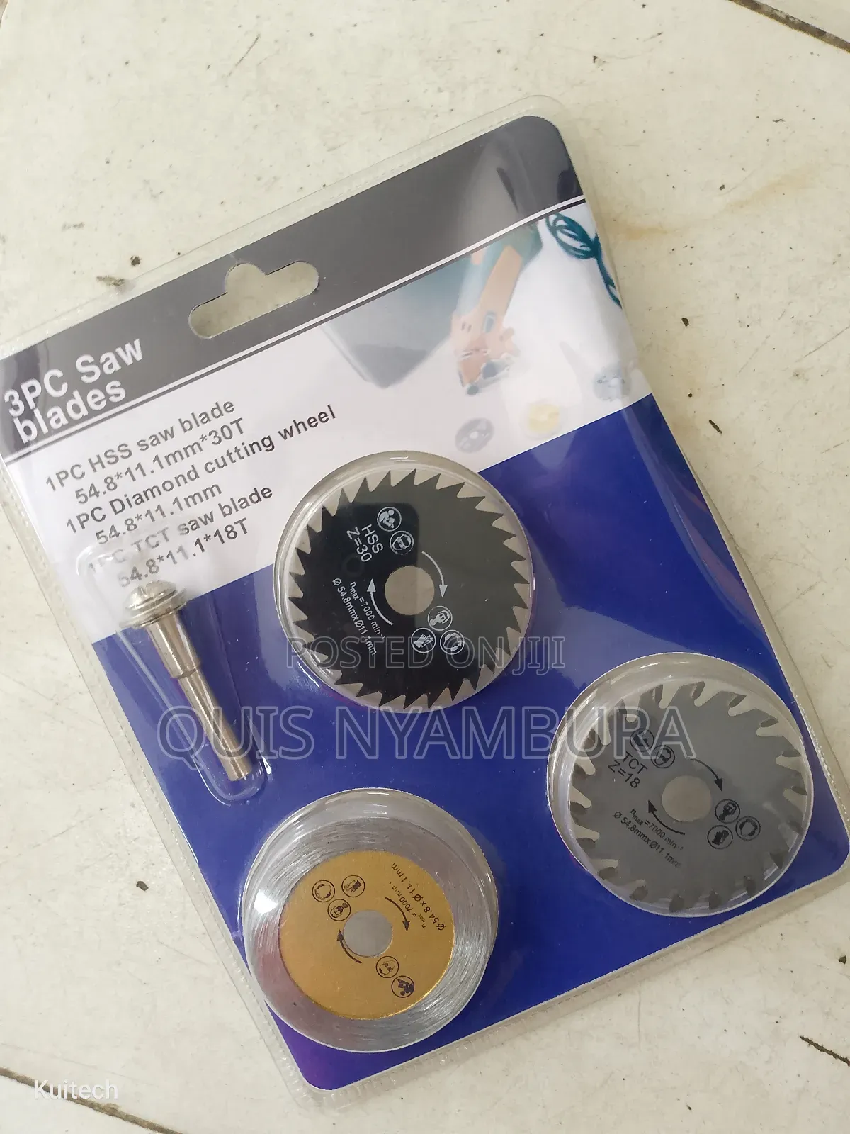 3pc Saw Blade, Cutting Wheel Disc