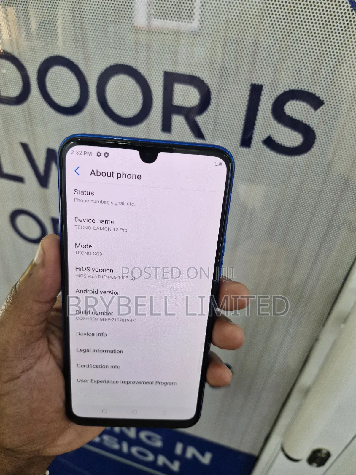 Tecno Camon 18i 128 GB Blue