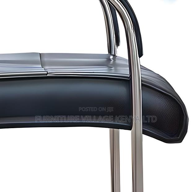 Executive High-Back Leather Office Guest Chair - thumbnail 2