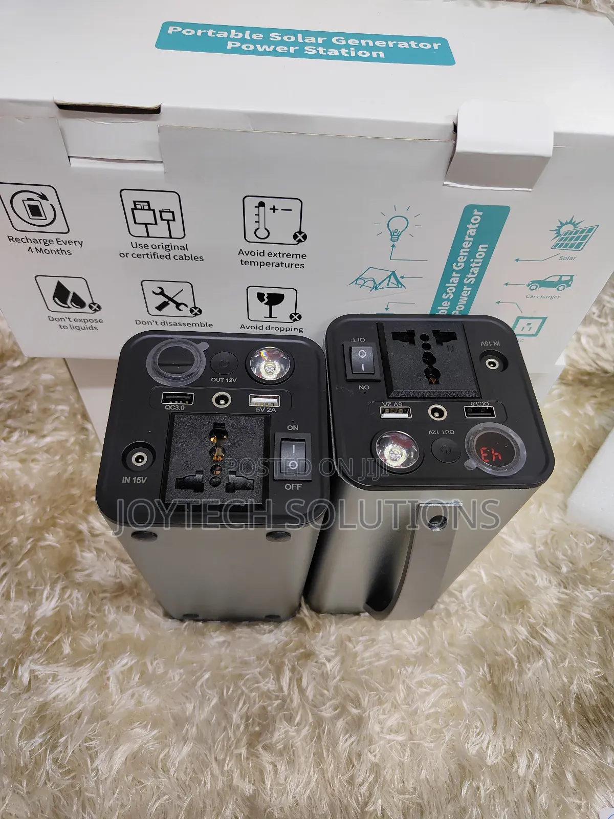 Three Pin Portable Power Station.200 Watts Peak