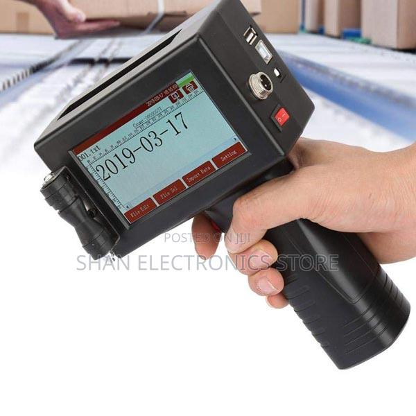 Touch Screenenabled Batch Number Label, Intelligent Printer - main view