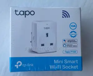 Tp-Link Mini Smart Wi-Fi Socket - Tl-Tapo P100 (1-Pack)^P100