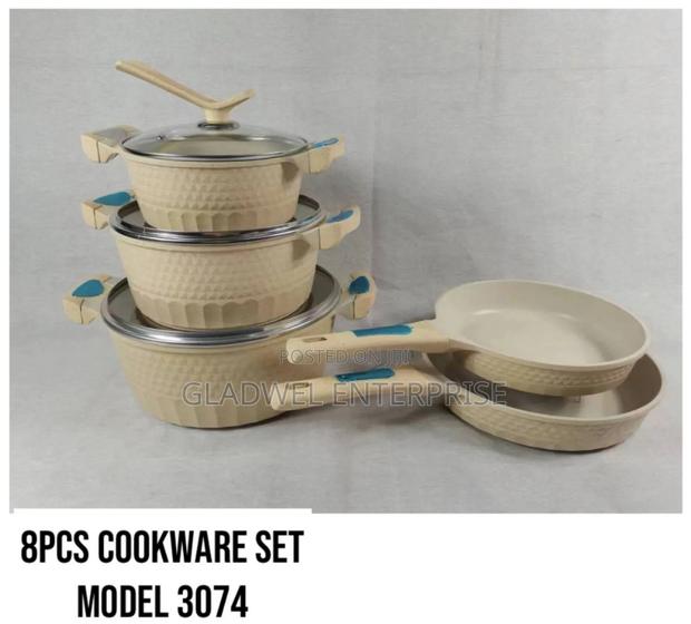 8psc Cookware Set