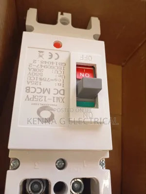 2P DC Circuit Breaker 550V 125A