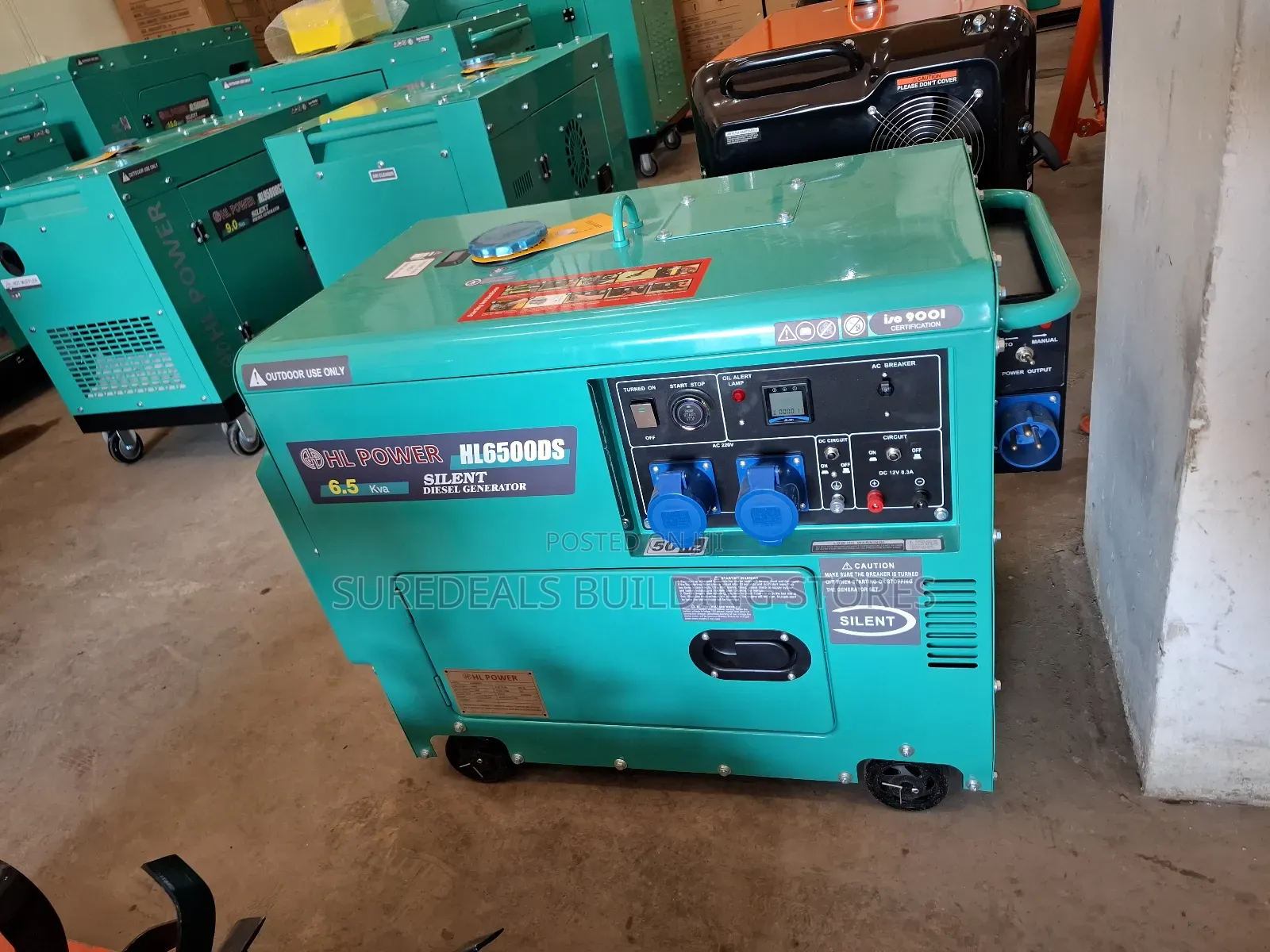 HL Power 6.5KVA Diesel Silent Generator