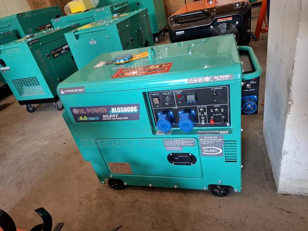 HL Power 6.5KVA Diesel Silent Generator