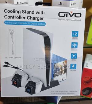 OIVO for PS5 Cooling Stand With Controller Charger - thumbnail 2