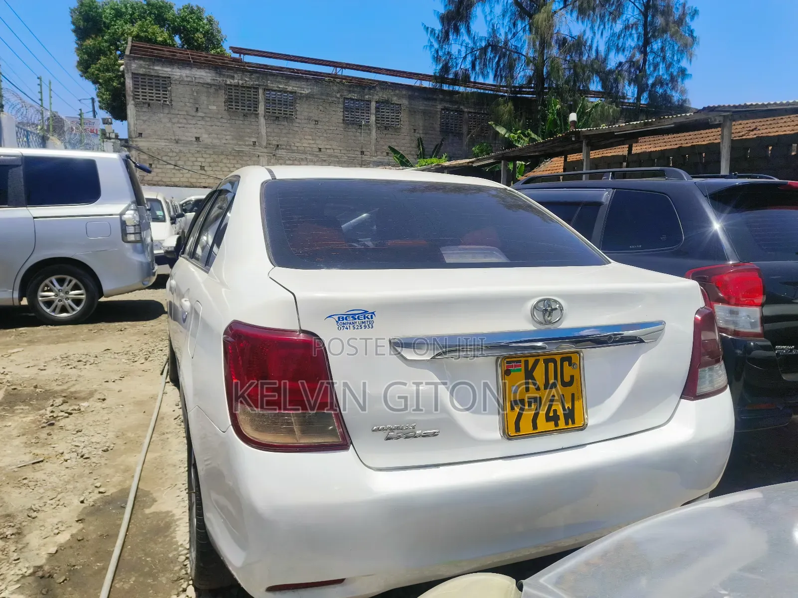 Toyota Axio 2015 White