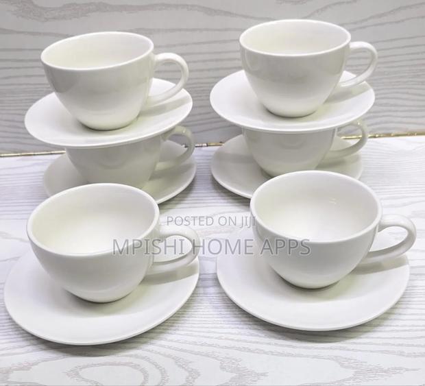 6pcs Cappuccino Cups 300ml - main view