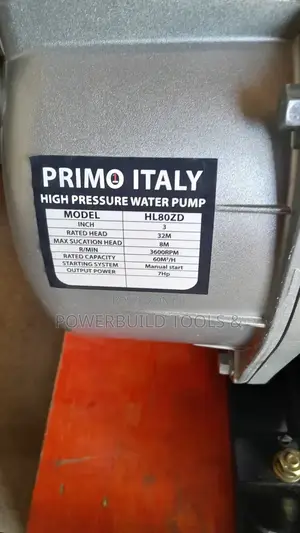 Primo Italy 3" Waterpump Machine
