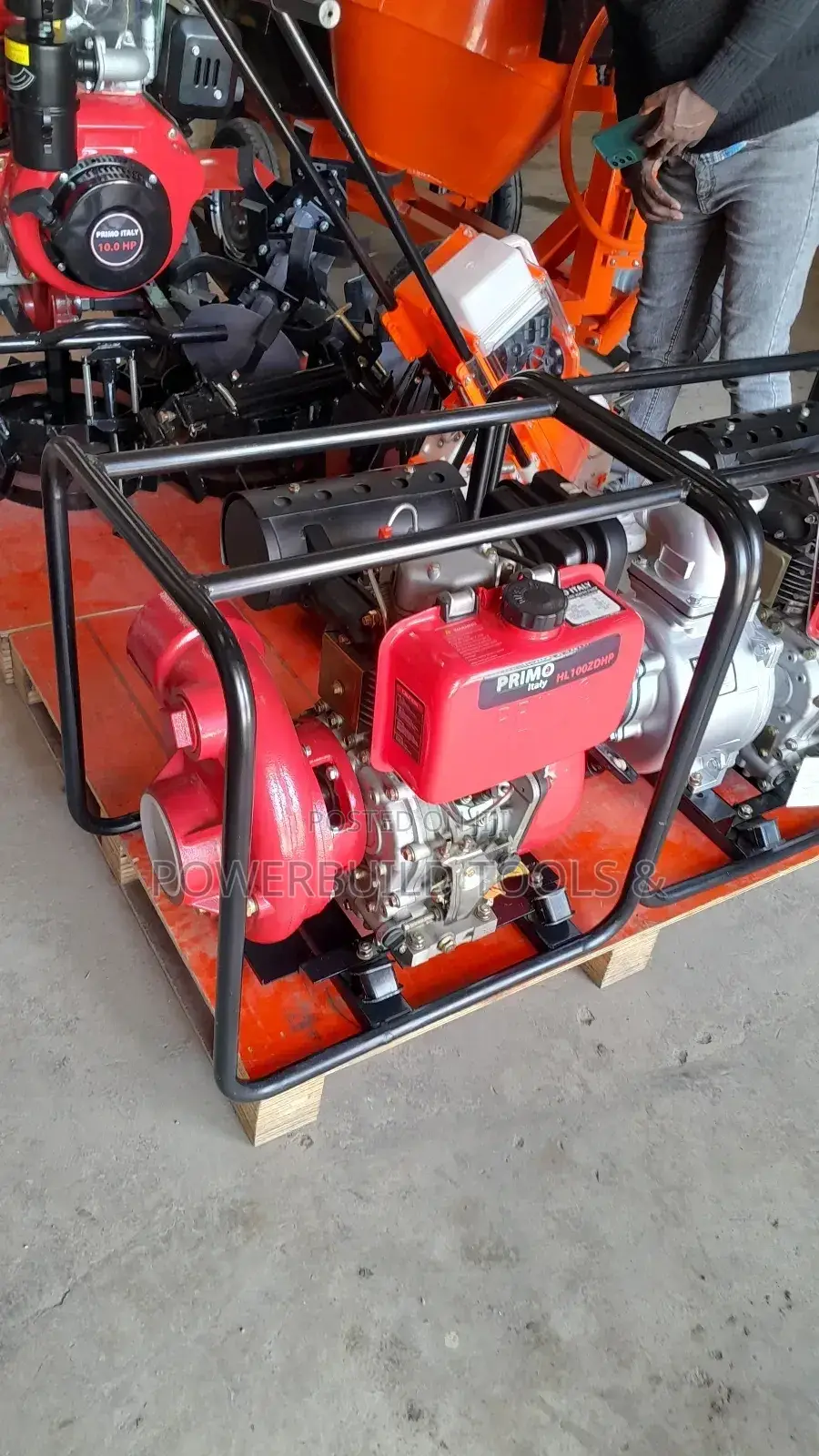 4" HL Power Diesel Waterpump