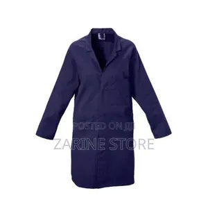 Navy Blue Dust Coat Medium Size