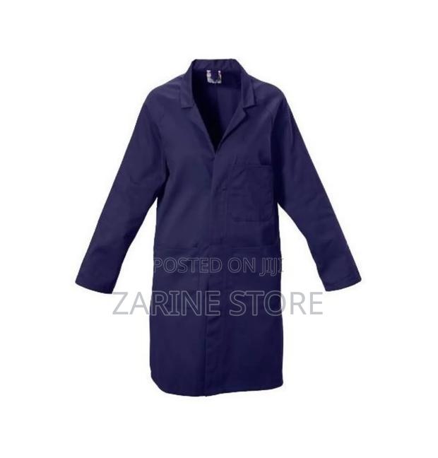 Navy Blue Dust Coat Medium Size - main view