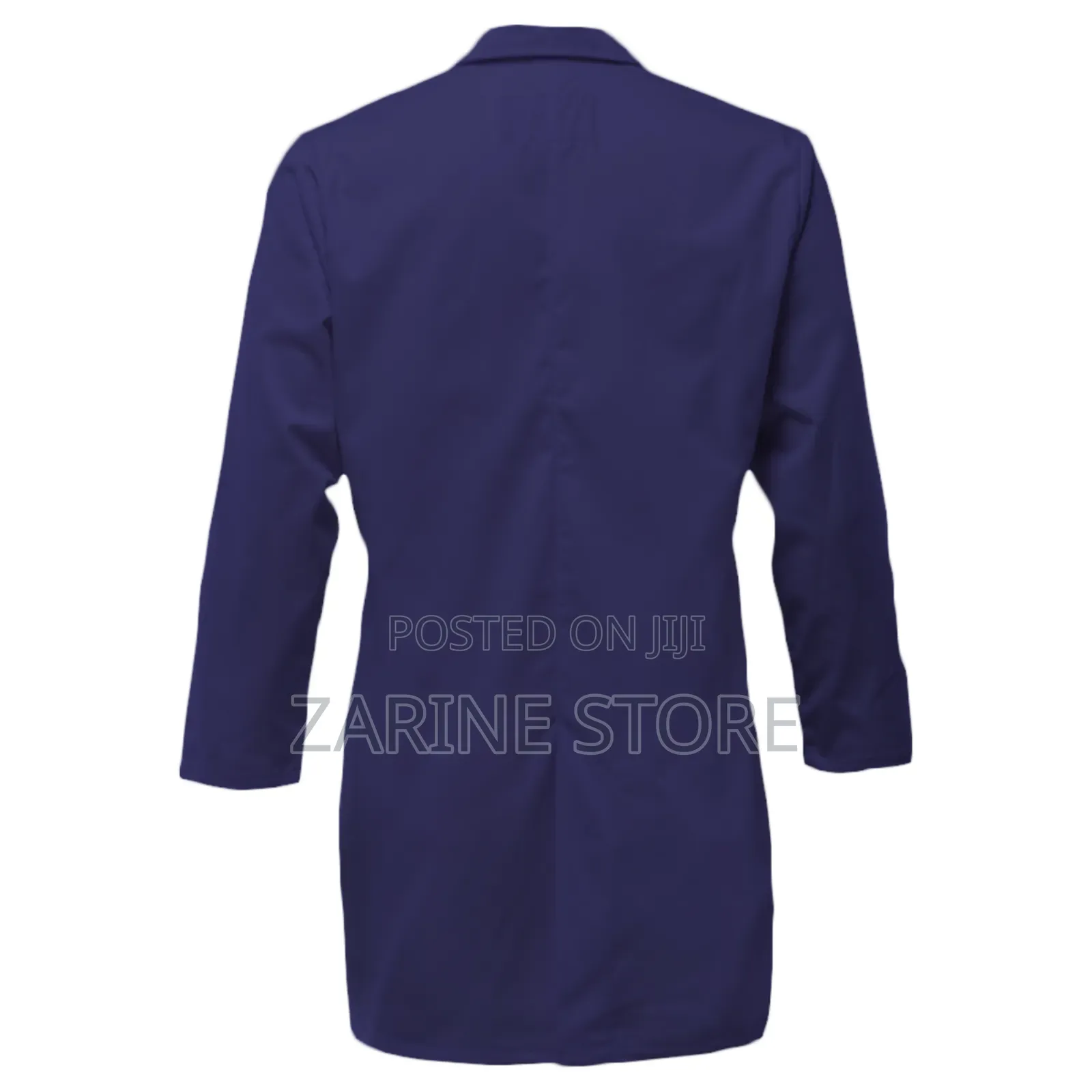 Navy Blue Dust Coat Medium Size