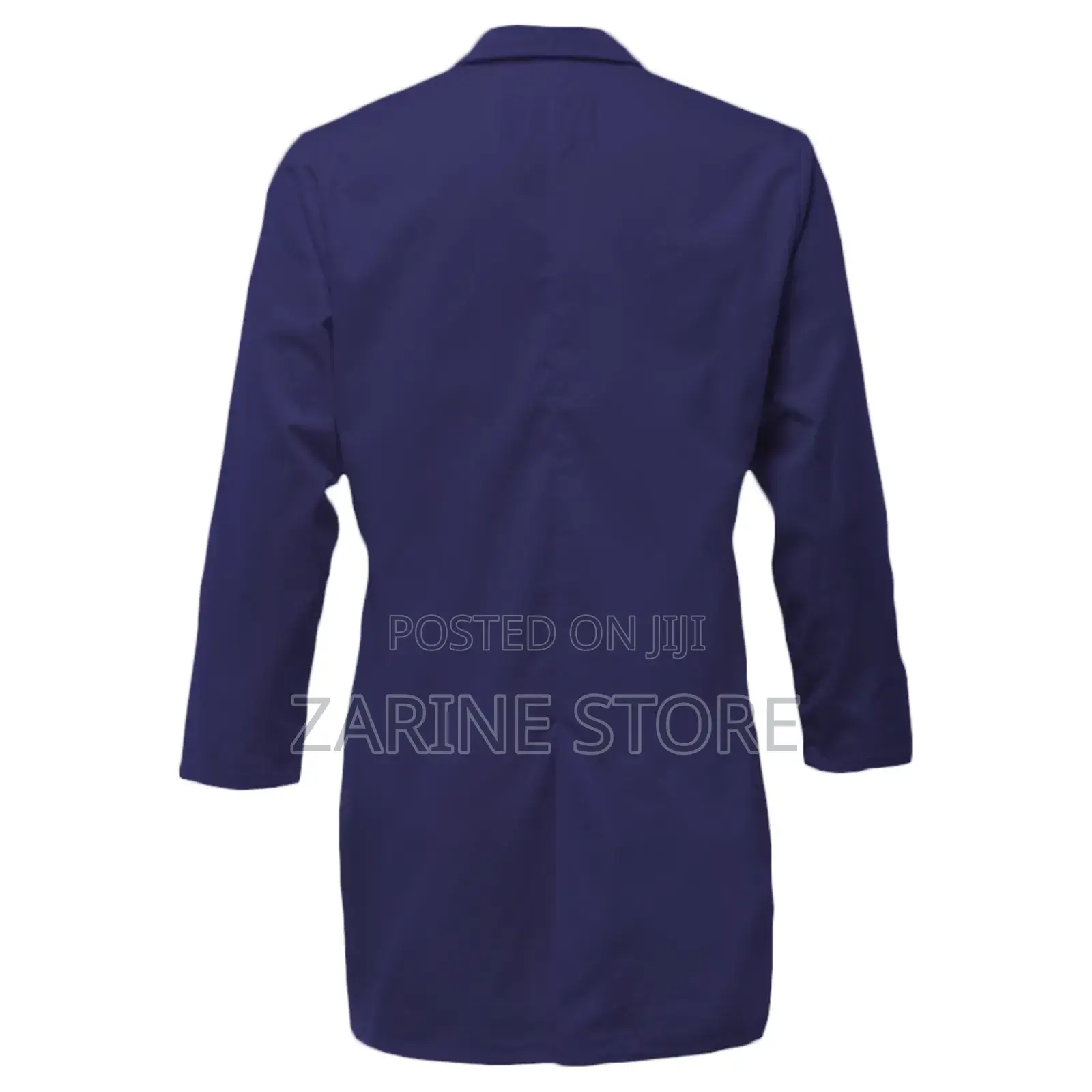 Navy Blue Dust Coat Medium Size