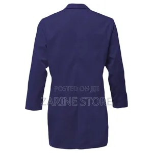 Navy Blue Dust Coat Medium Size