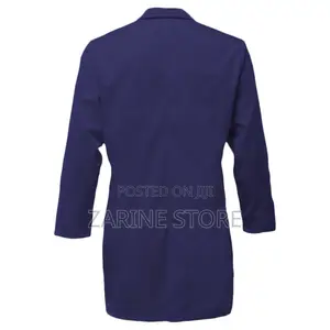 Navy Blue Dust Coat Medium Size