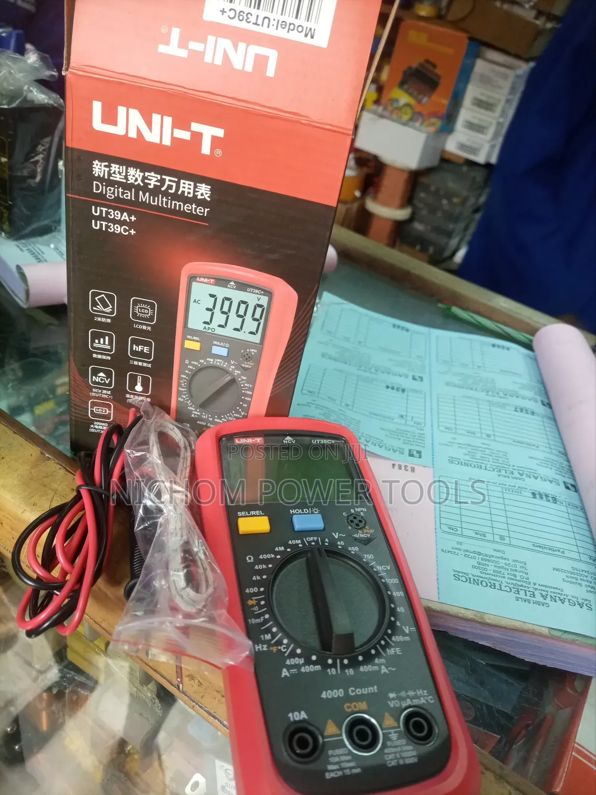 Ut39c+ Digital Unit Multimeter
