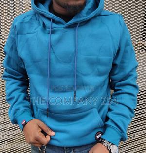 Quality Unisex Plain All Weather Cotton Hoodies Sweaters - thumbnail 2