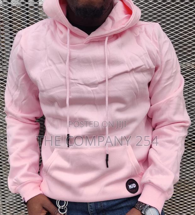 Quality Unisex Plain All Weather Cotton Hoodies Sweaters - thumbnail 5