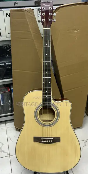 Semi Acoustic Guitar With EQ Natural 41”