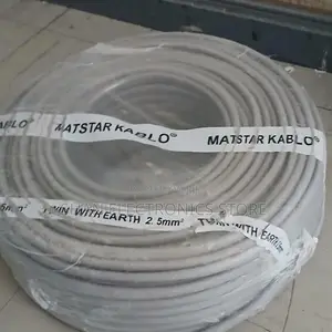 Twin With Earth Electrical Wiring Cable - Grey Latest 2.5mm