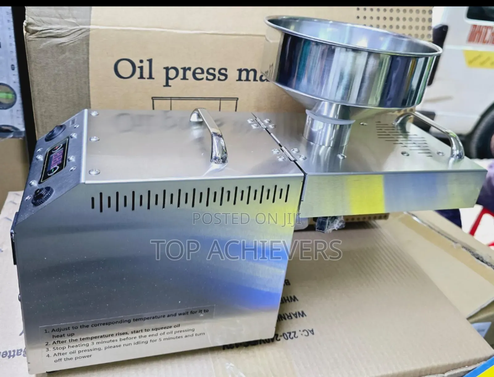 Oil Press Machine Stainless Steel