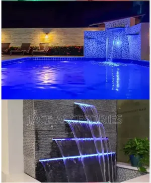 Water Cascade Waterblade Swimming Pool