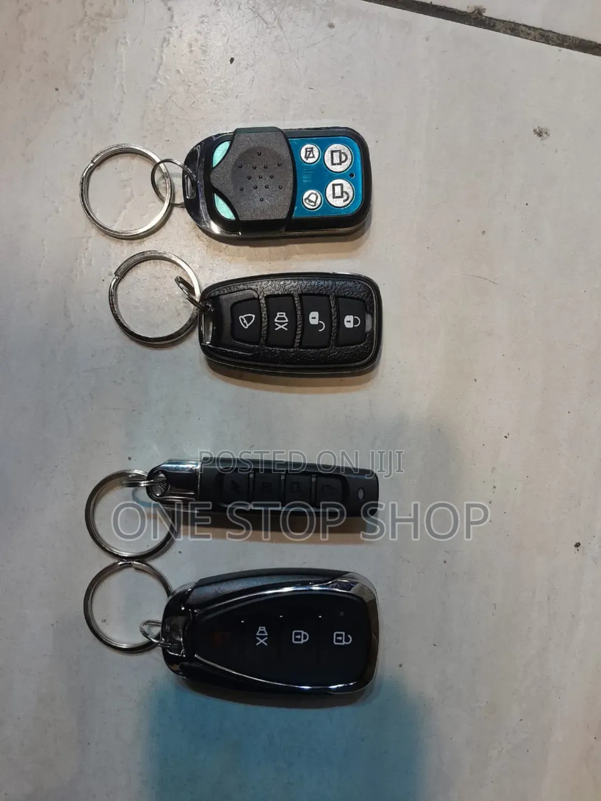 Different Unique Car Alarm Key Without Cut Out