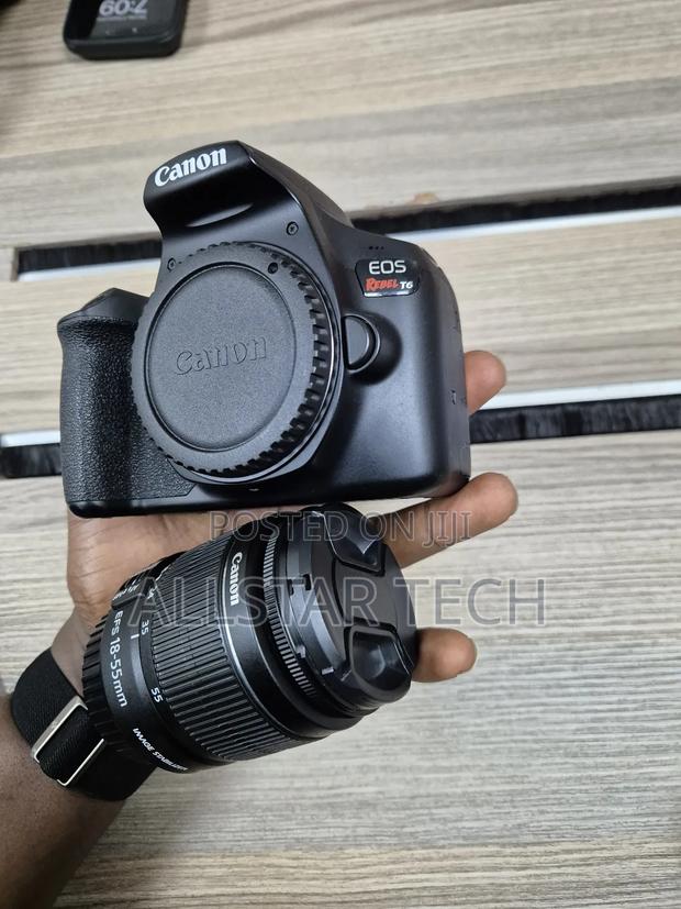 Canon EOS Rebel T6 DSLR Camera With 18-55mm Very Good Condit - thumbnail 5