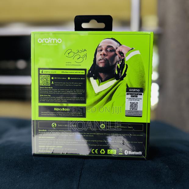 Oraimo Spacebuds OTW-630 Hybrid ANC True Wireless Earbuds - thumbnail 2
