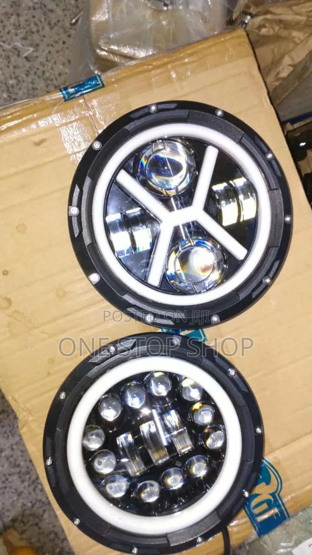 7 Inch Led Round Headlights for Jerp
