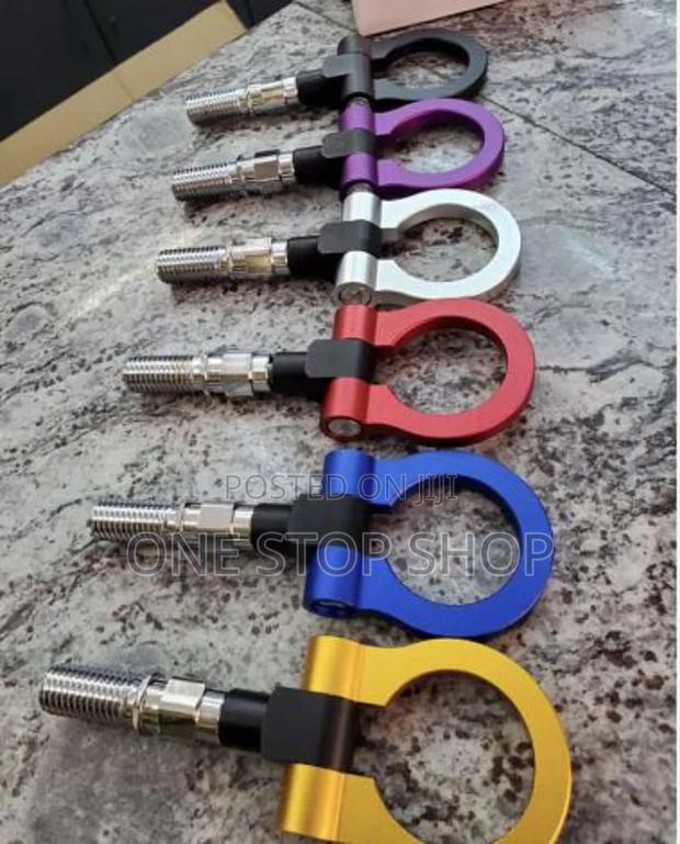 Metallic Colored Tow Hook