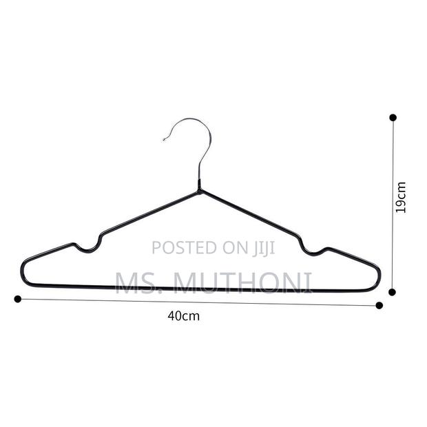 *10pcs/Set Anti-Slip Quality Hanger* Black,White Grey - thumbnail 5