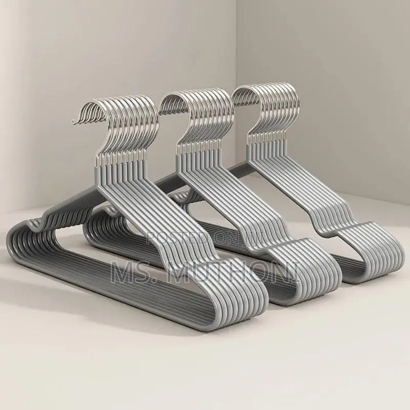 *10pcs/Set Anti-Slip Quality Hanger* Black,White Grey