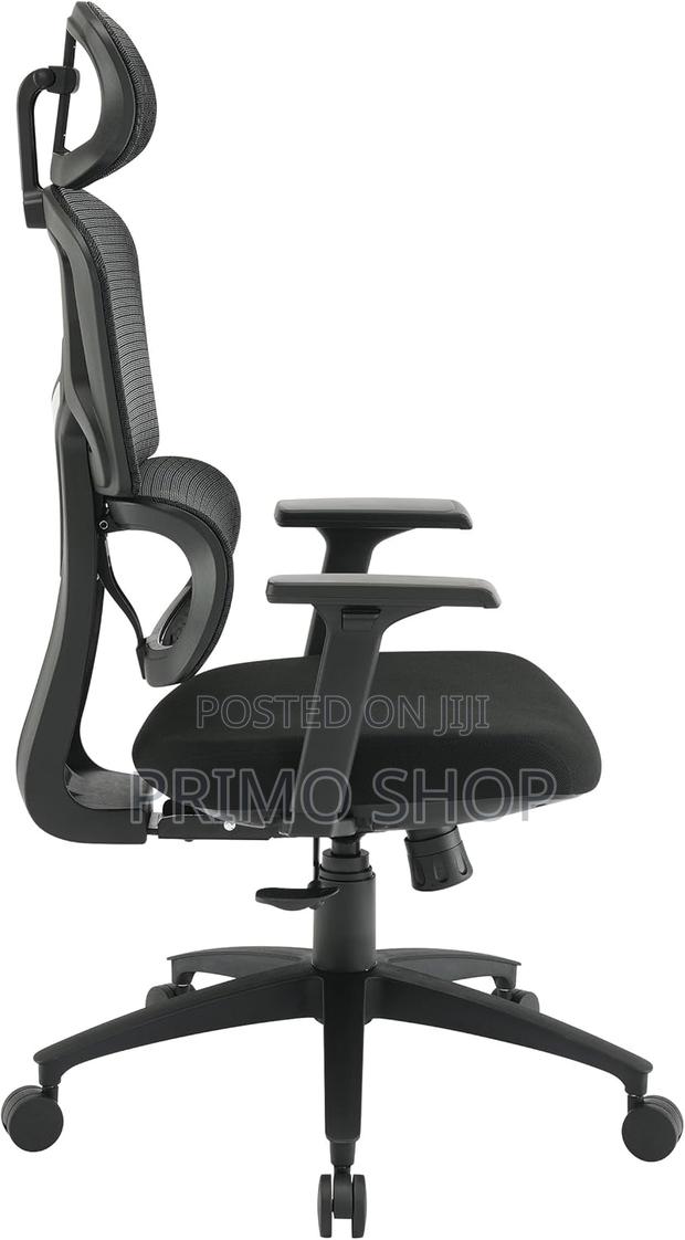 Office Seat, Manager's Office Chair With Adjustable Arms - thumbnail 4