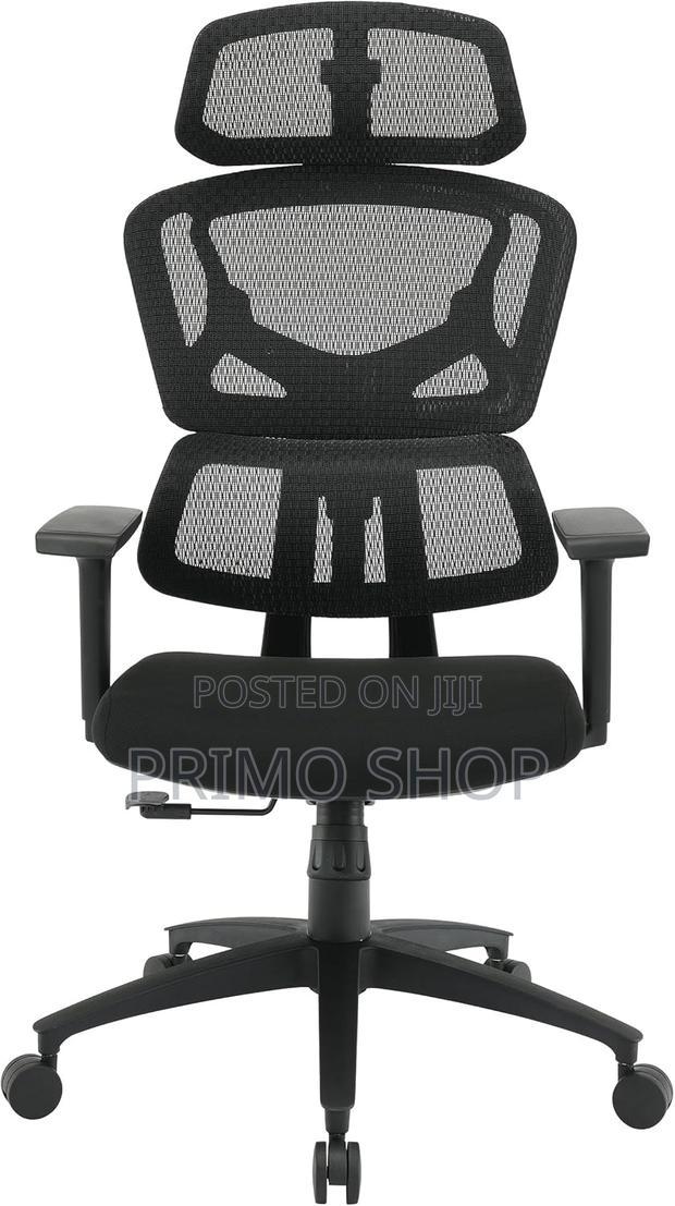 Office Seat, Manager's Office Chair With Adjustable Arms - thumbnail 3
