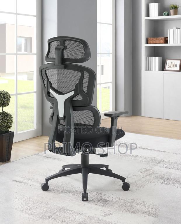 Office Seat, Manager's Office Chair With Adjustable Arms - thumbnail 6