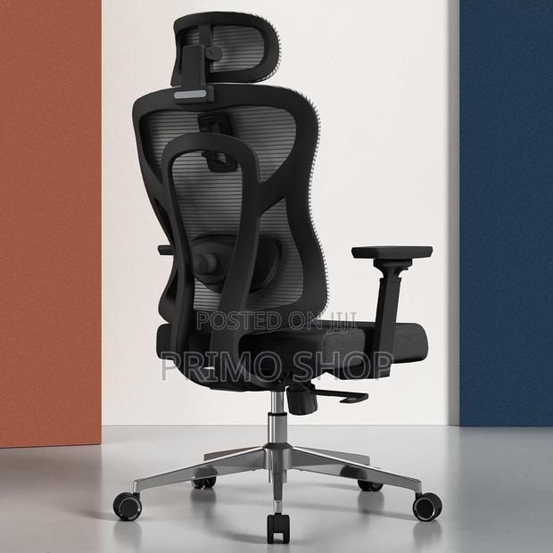 Office Seat, High Back Desk Chair With 3D Armrests - main view