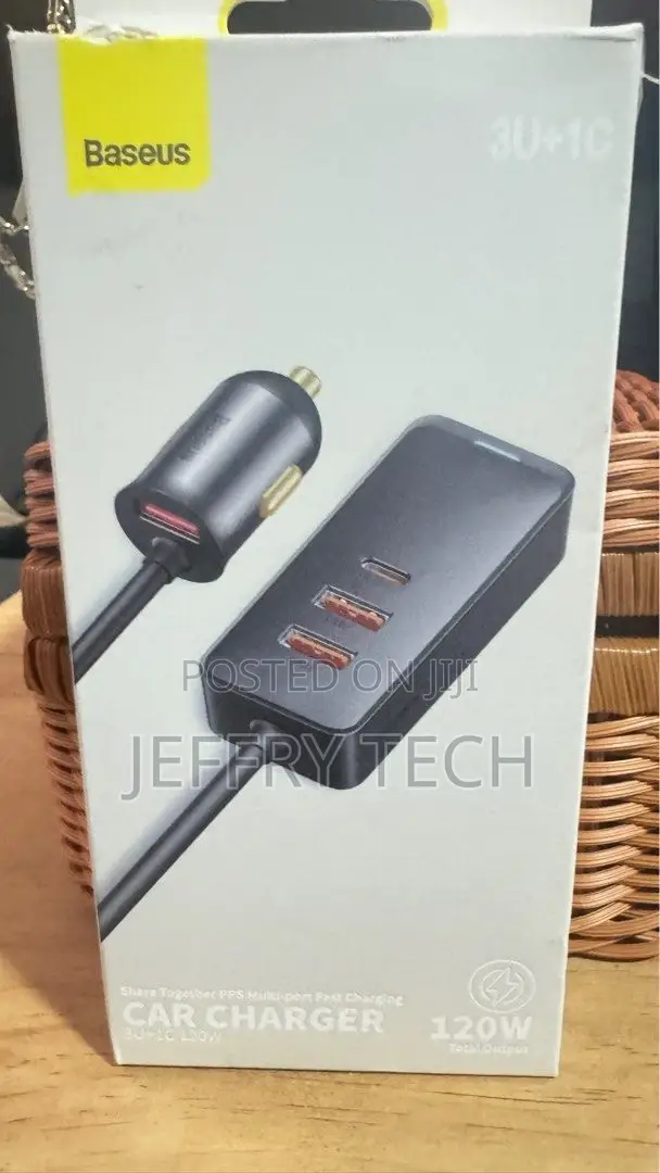 Car Charger 120W Multi-Port